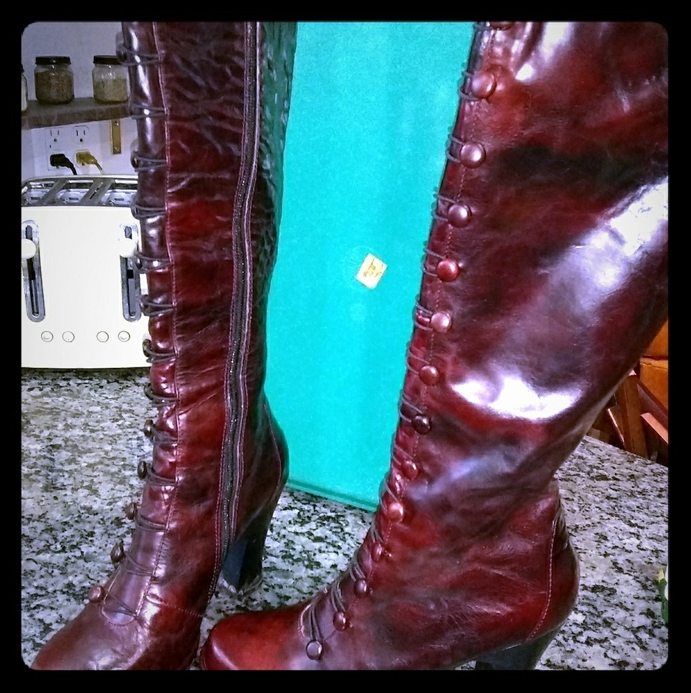 Born Crown knee high boots